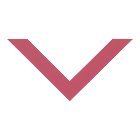 Top view of Pure picture frame in pink