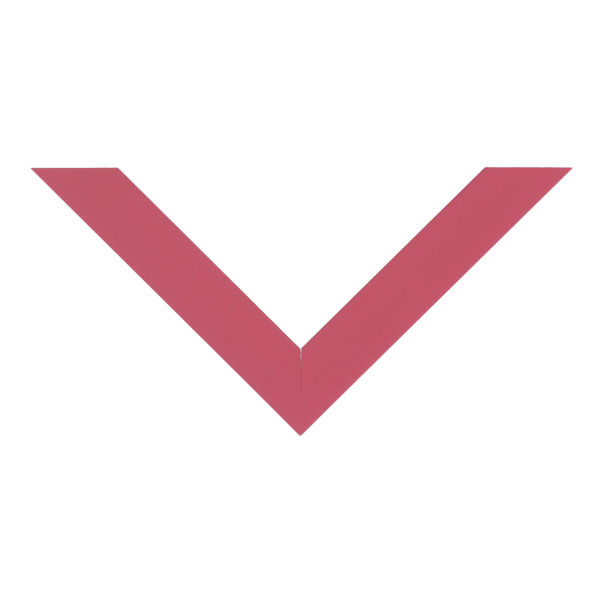 Top view of Pure picture frame in pink