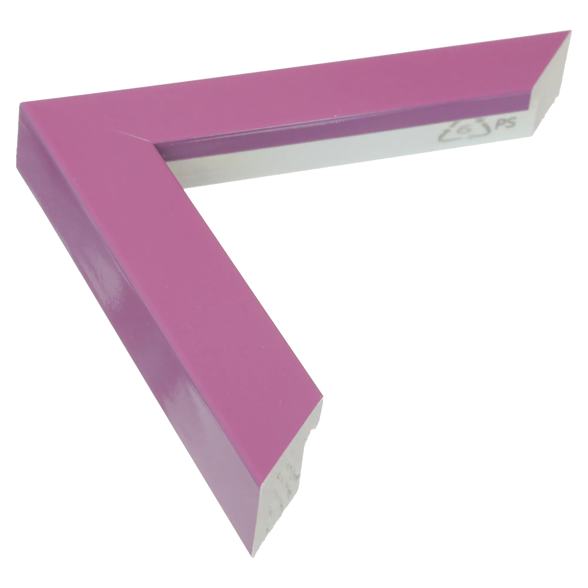 Pure in purple picture frame