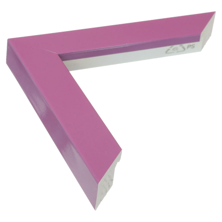 Pure in purple picture frame