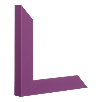 Pure in purple picture frame