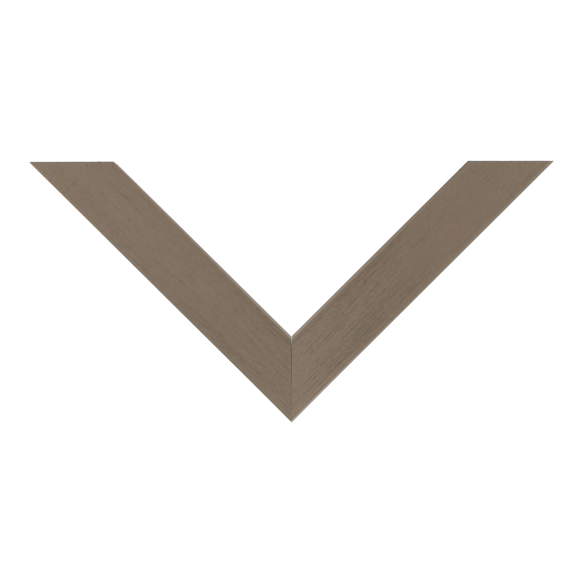 Top view of Pure picture frame in pewter