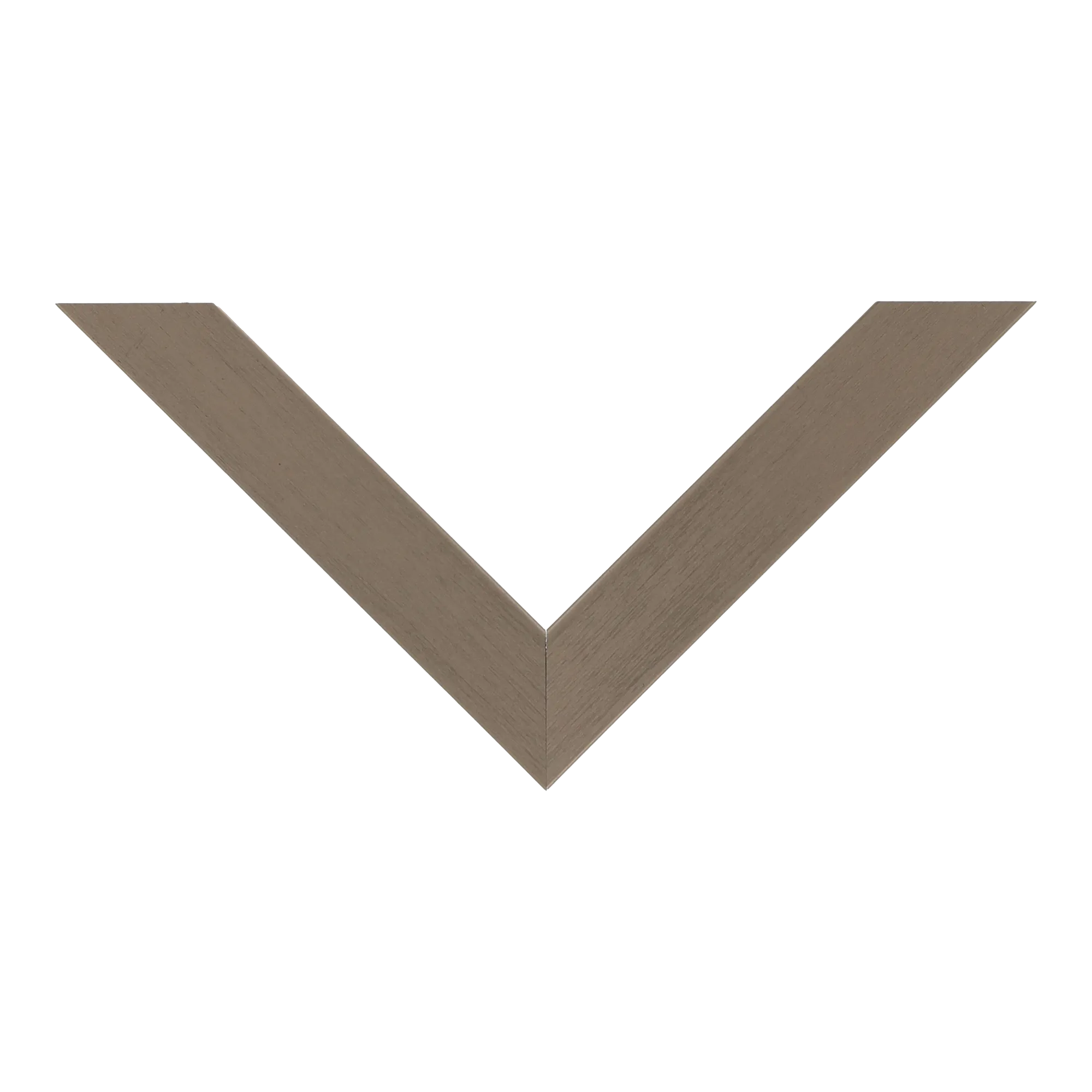 Top view of Pure picture frame in pewter