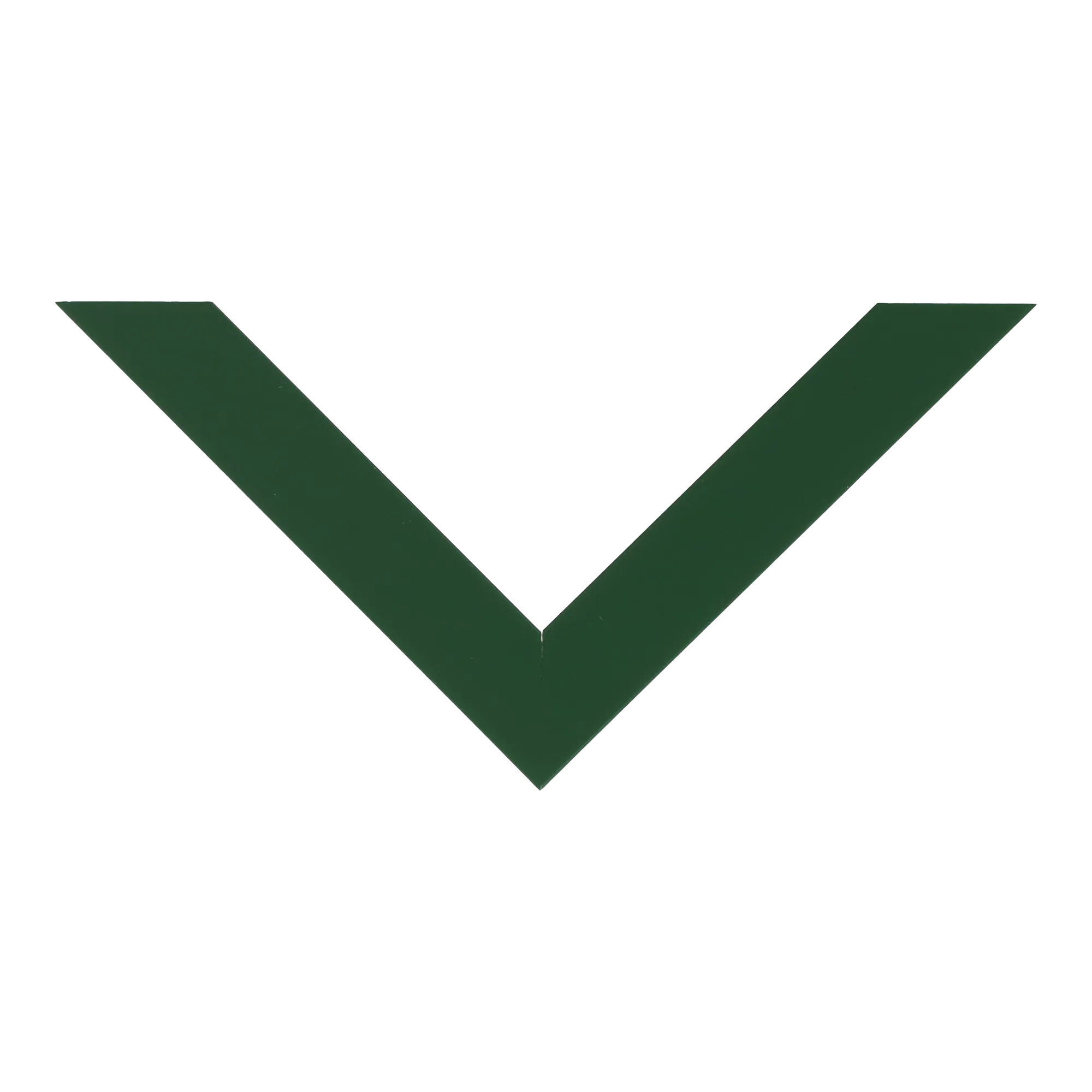 Top view of Pure picture frame in racing green