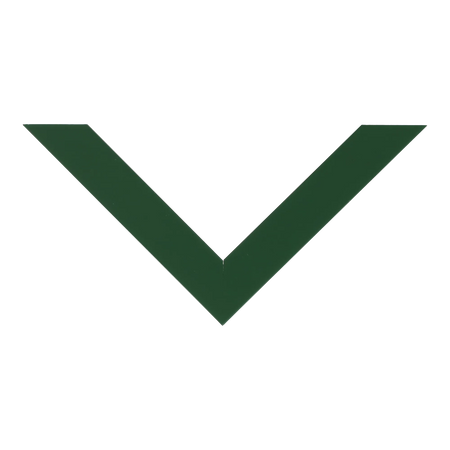 Top view of Pure picture frame in racing green