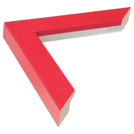 Pure in red picture frame