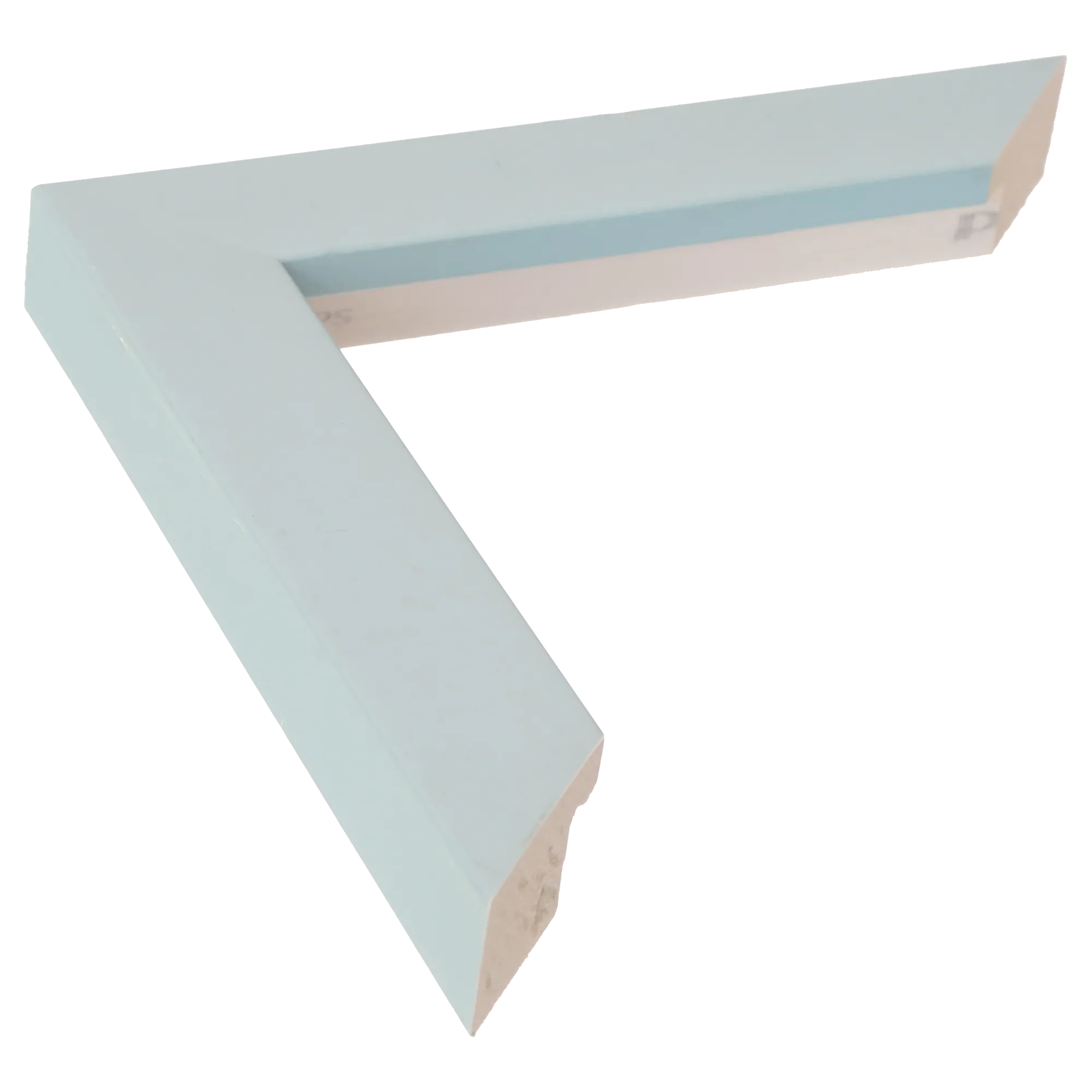 Pure in sky blue picture frame