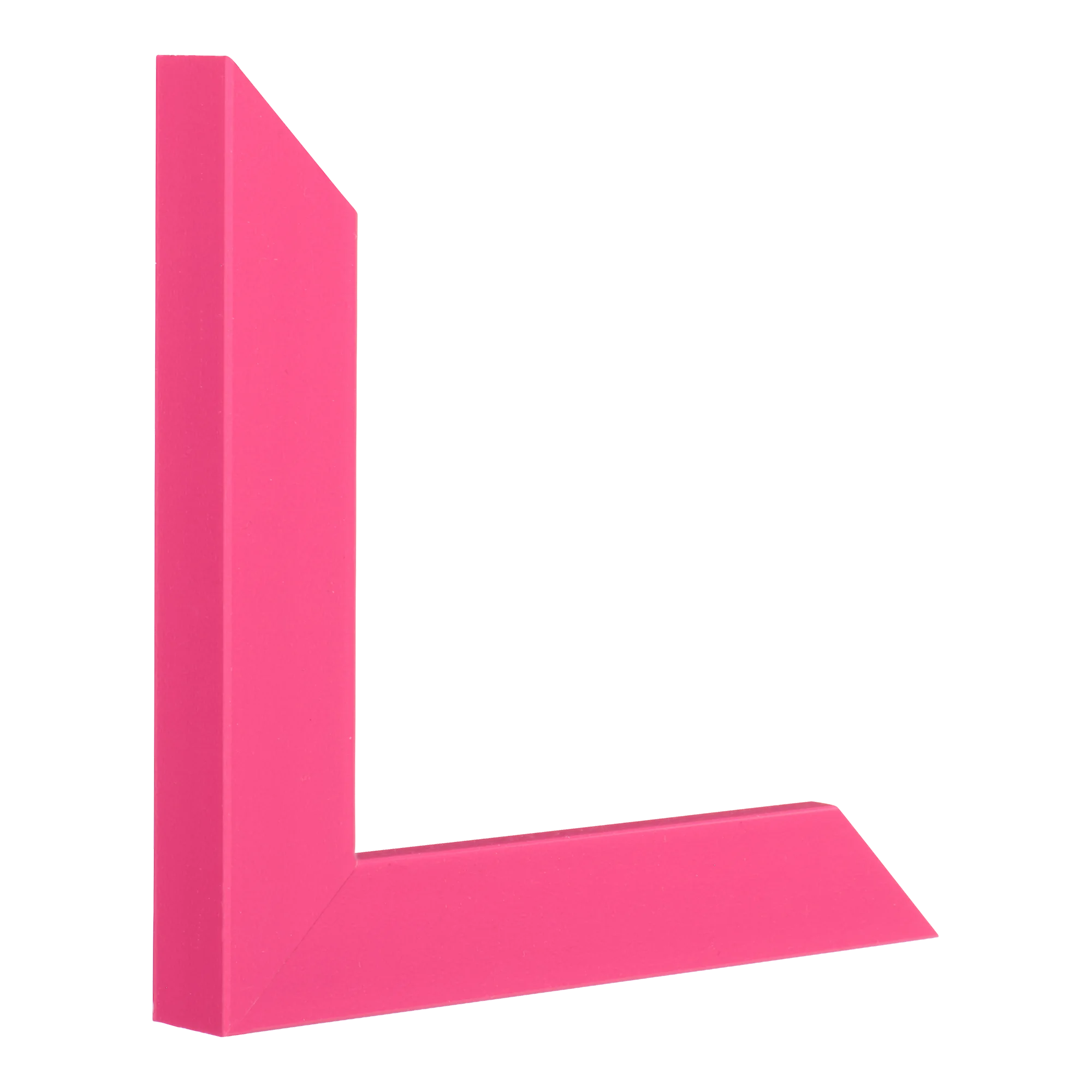 Pure in shocking pink picture frame