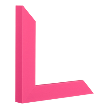 Pure in shocking pink picture frame