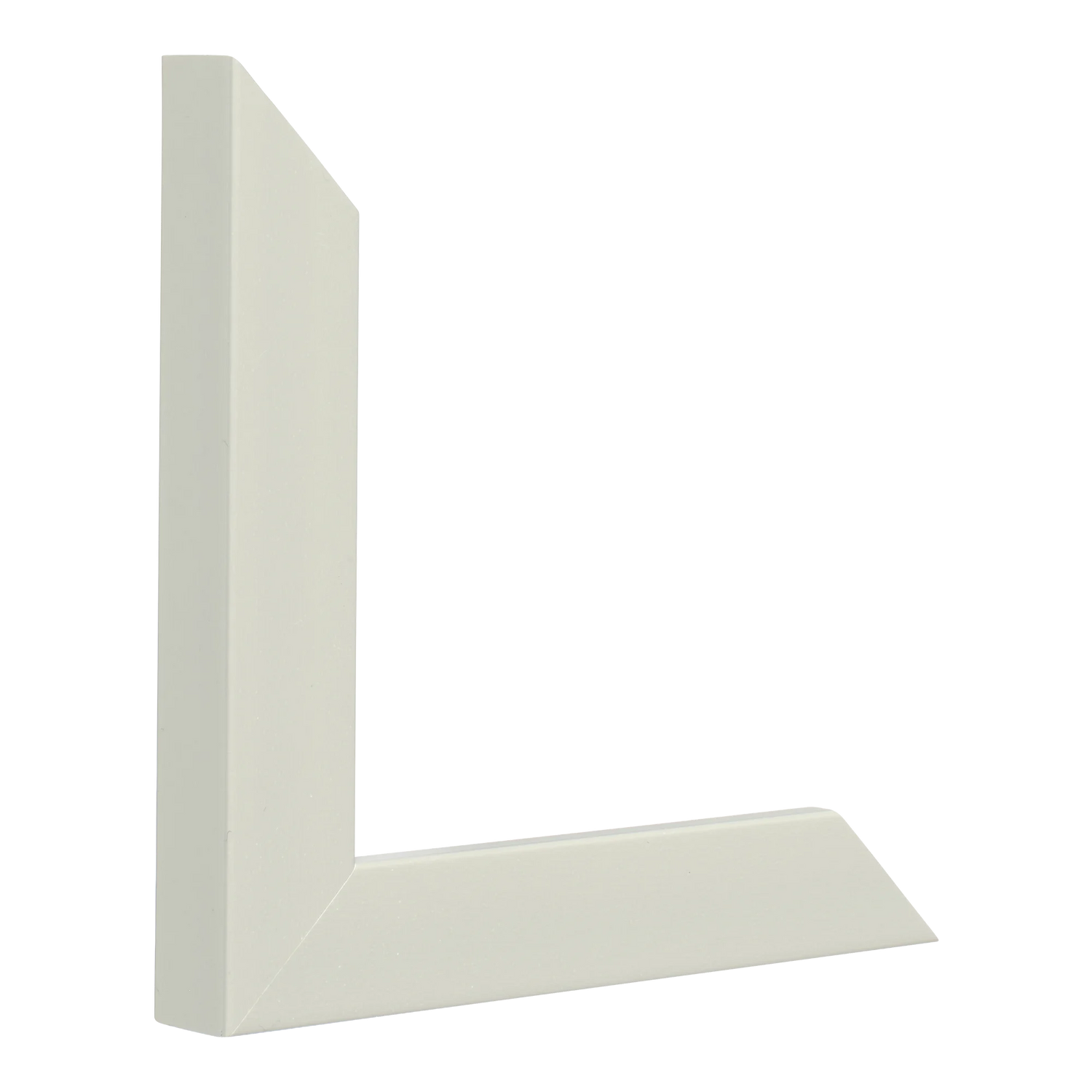 Vertical view of pure soft stone picture frame sample