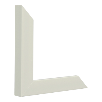 Vertical view of pure soft stone picture frame sample