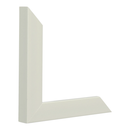 Vertical view of pure soft stone picture frame sample