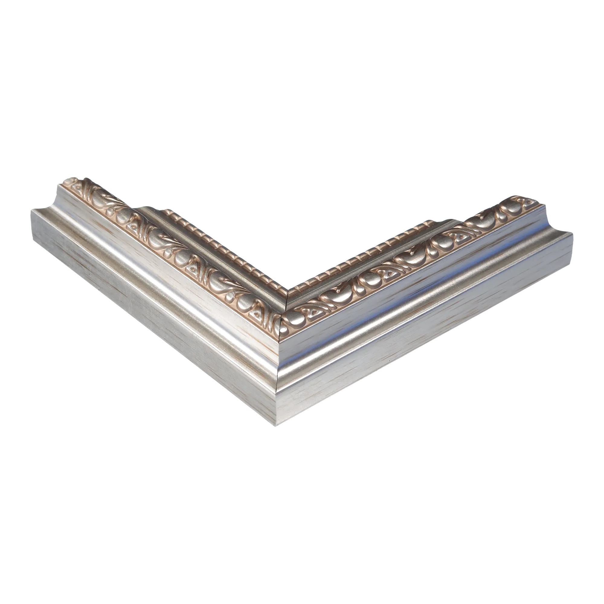 Corner view of Regency in silver picture frame