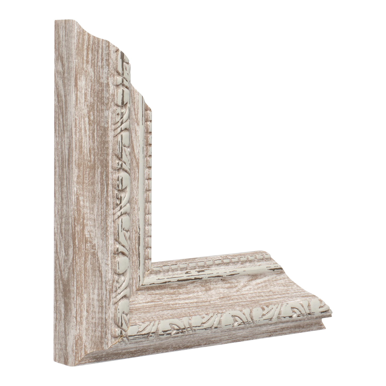 Vertical view of regency walnut picture frame