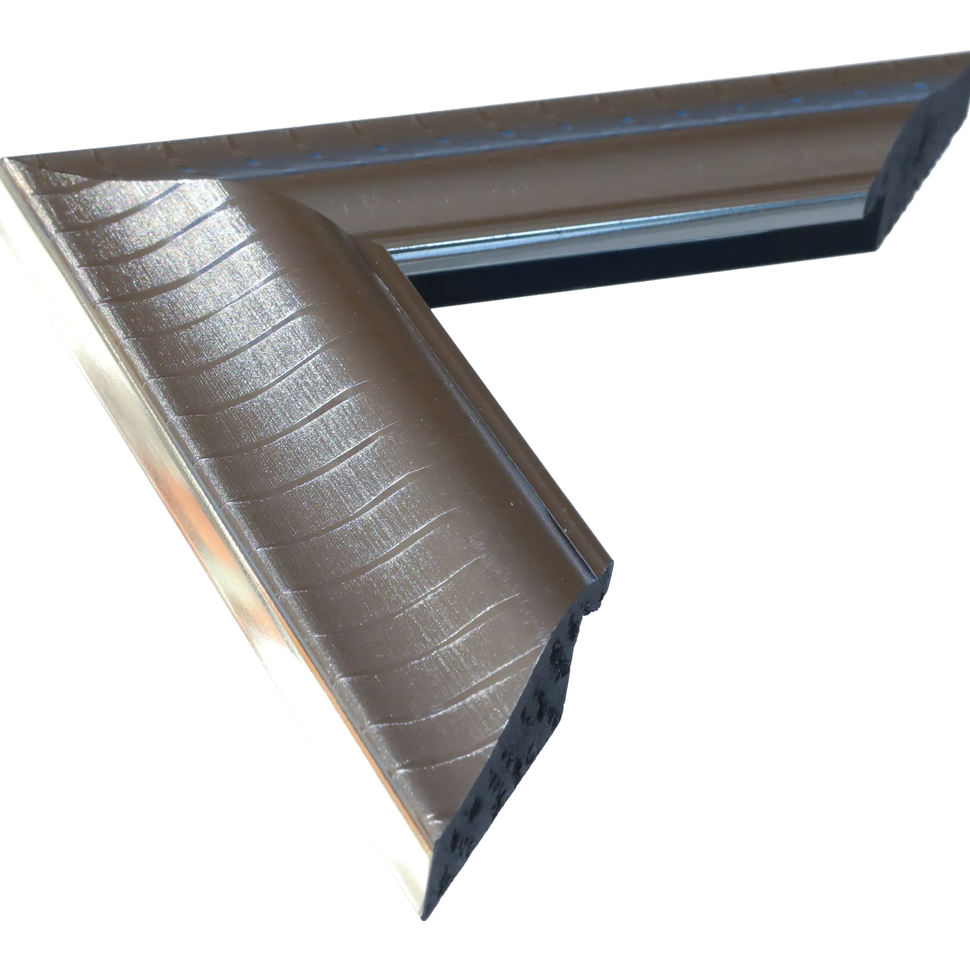 Ripple in silver picture frame