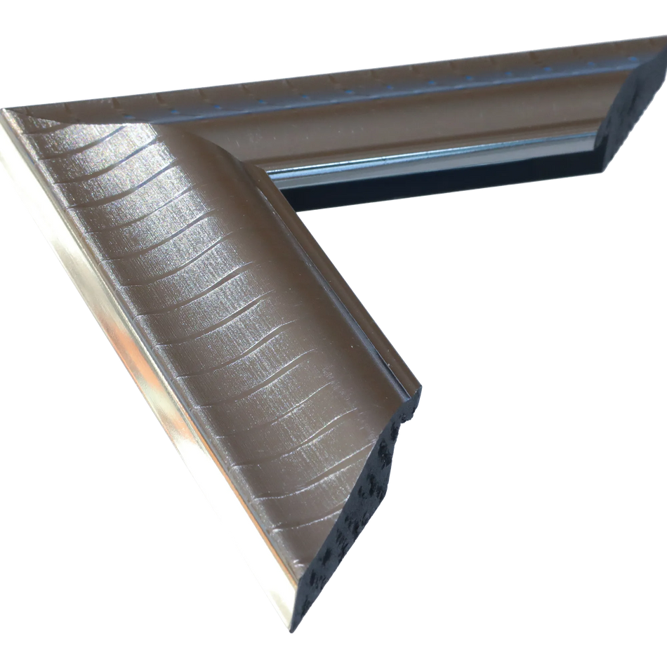 Ripple in silver picture frame