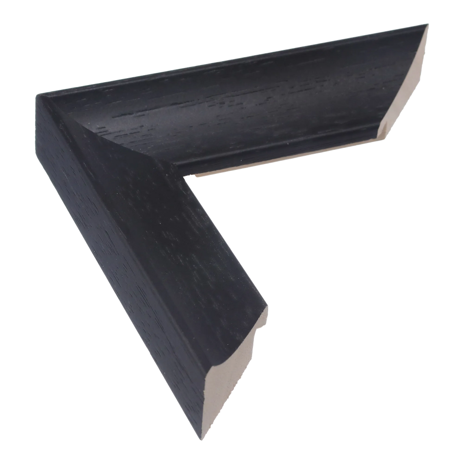 Scoop in black picture frame