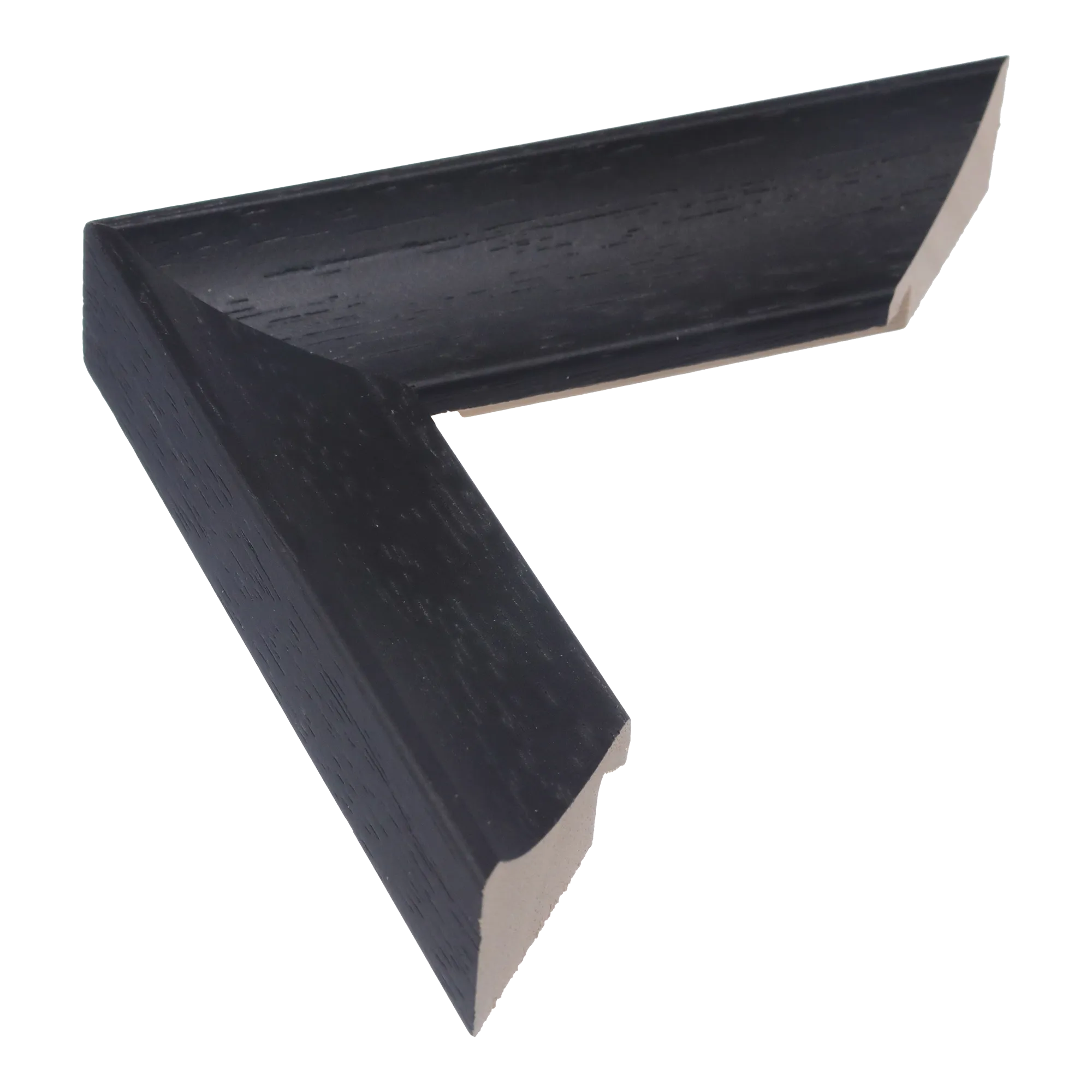 Scoop in black picture frame