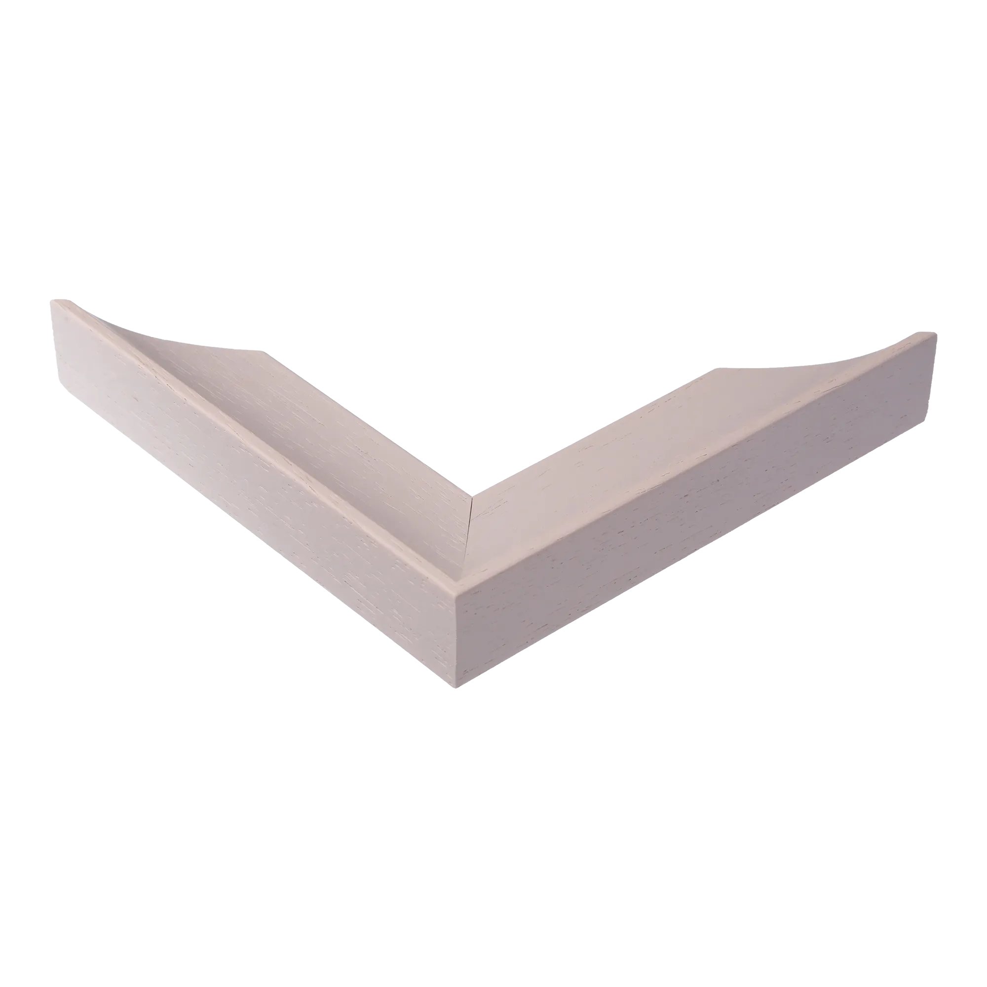 Corner view of Scoop in cream picture frame