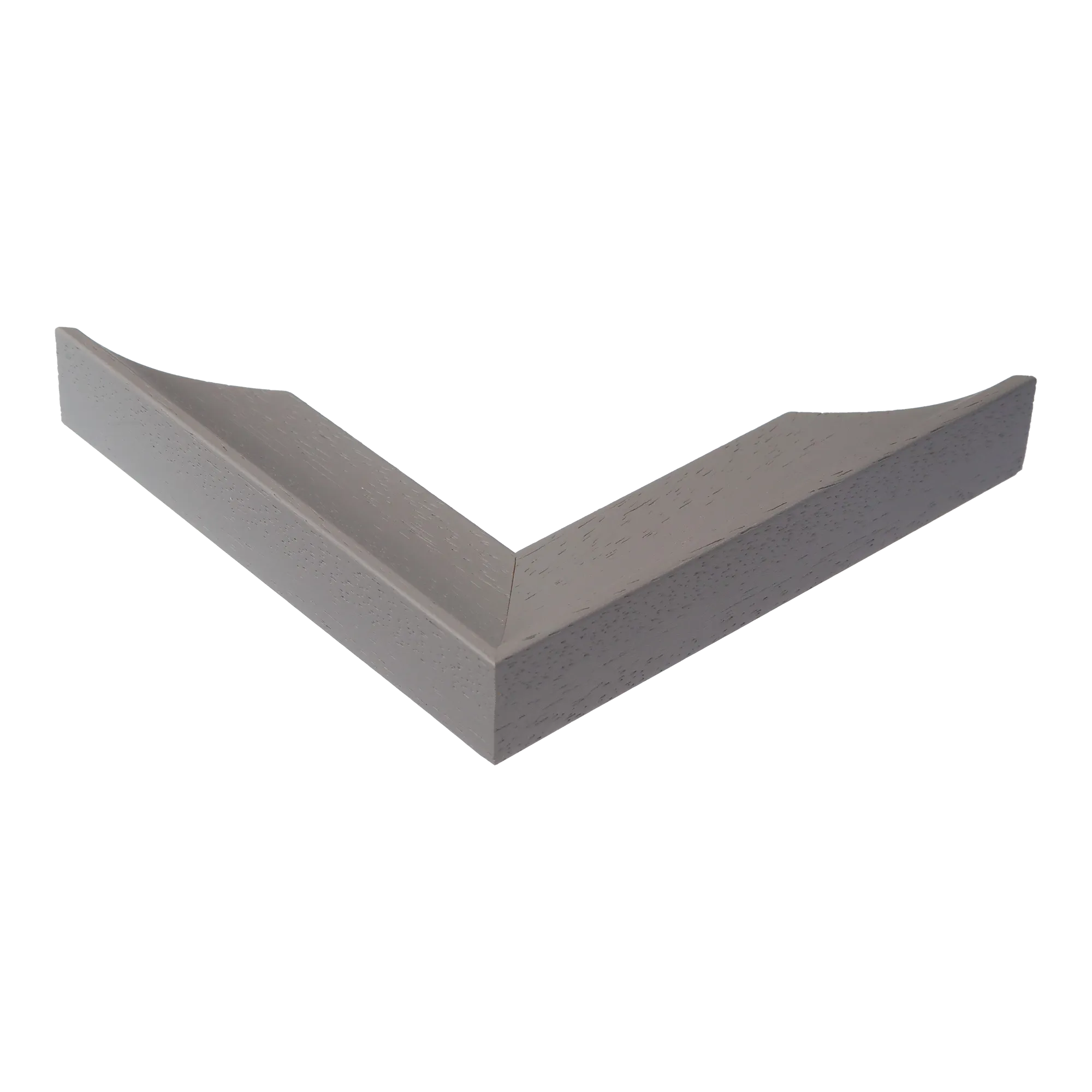 Corner view of Scoop in grey picture frame