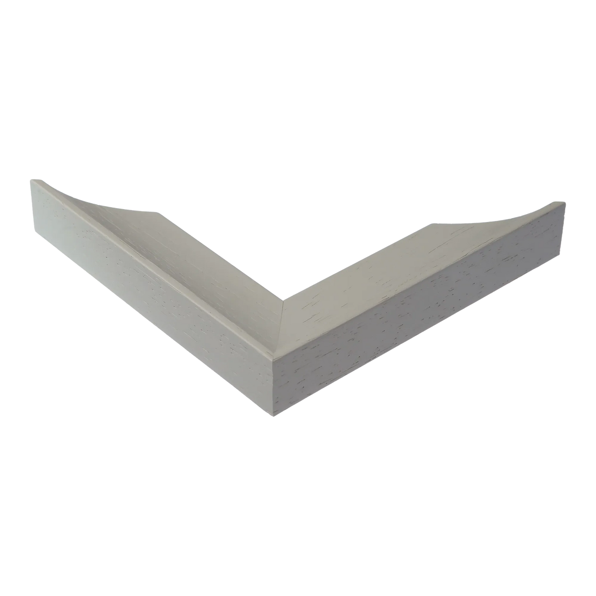 Corner view of Scoop in sage picture frame