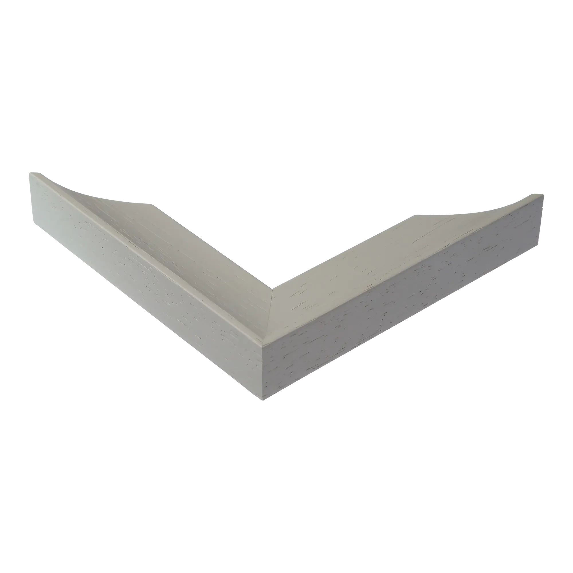 Corner view of Scoop in sage picture frame