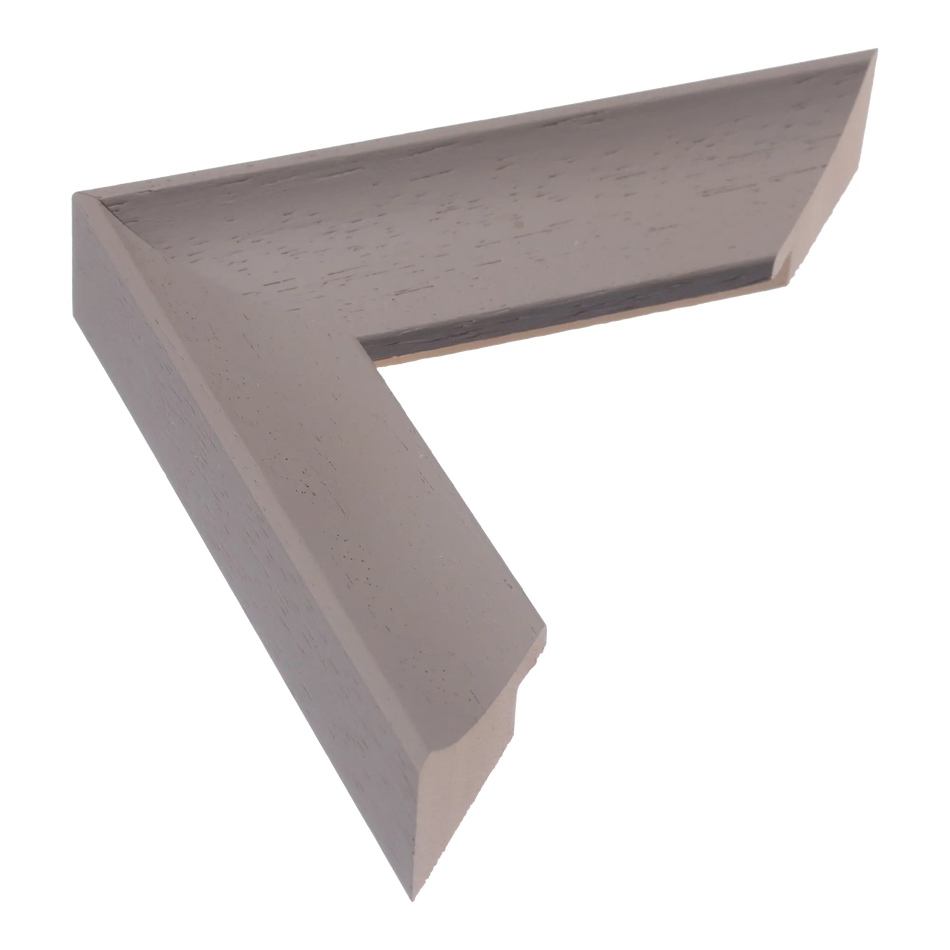 Scoop in taupe picture frame