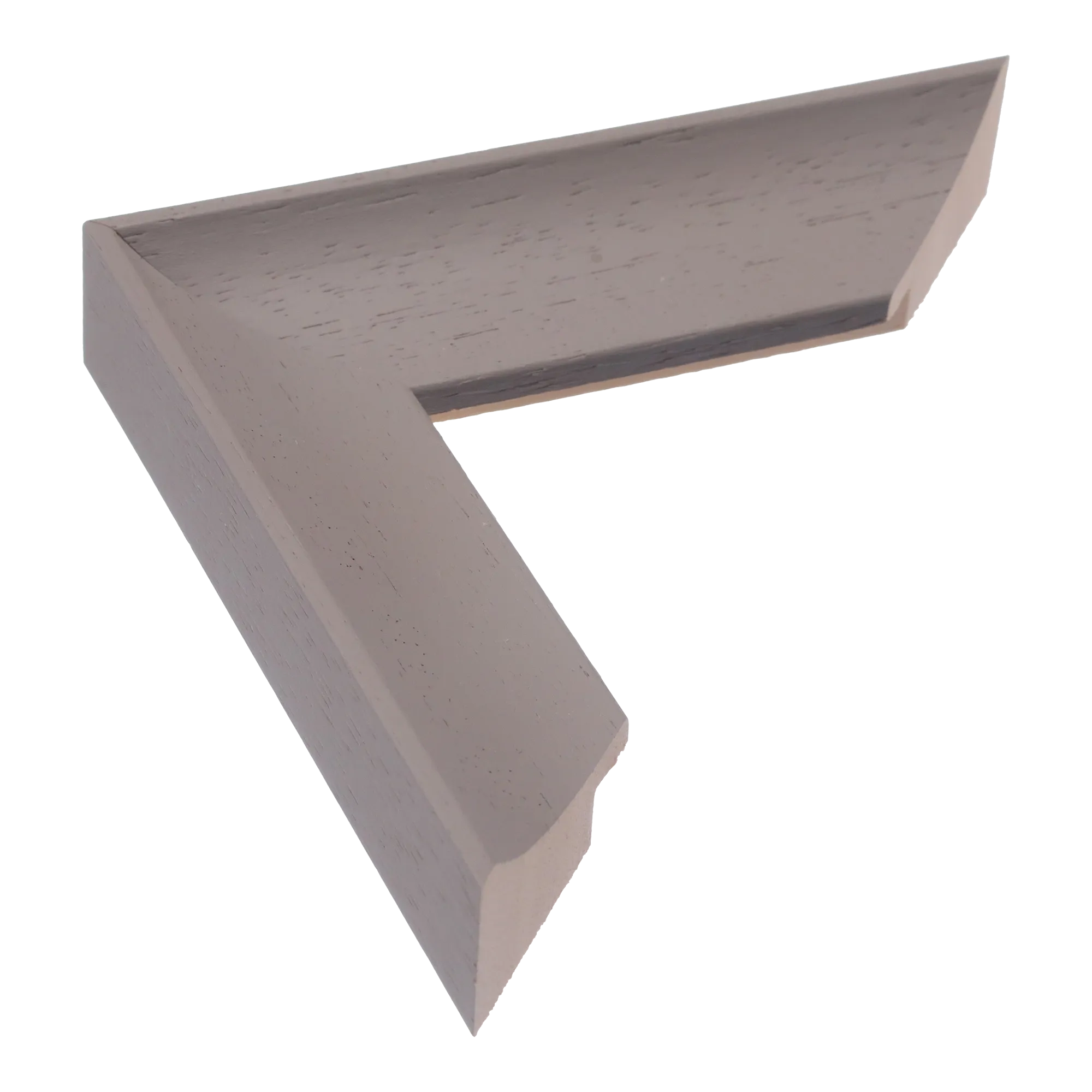 Scoop in taupe picture frame