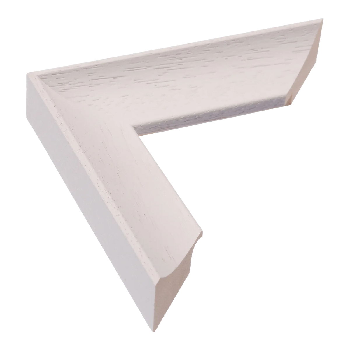 Scoop in white picture frame