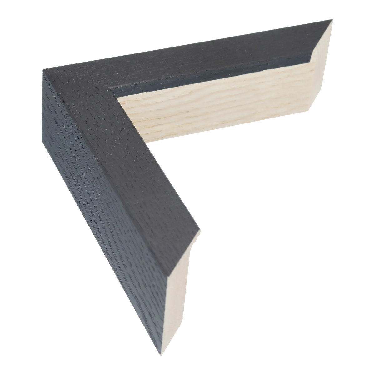 Solid Box in black grain picture frame
