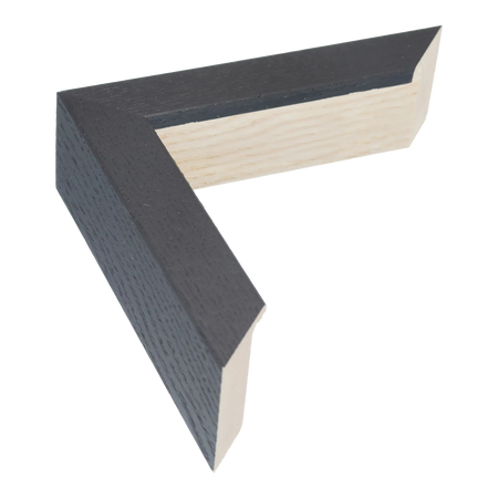 Solid Box in black grain picture frame