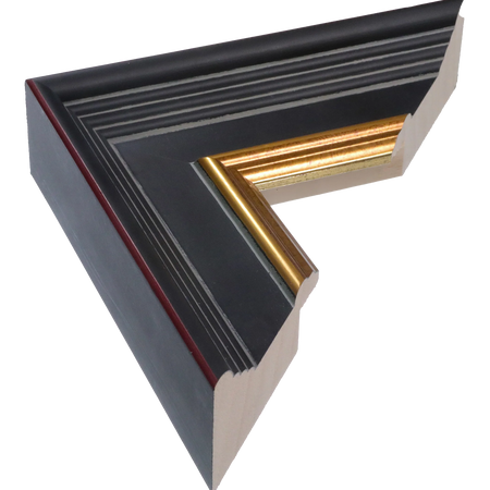 Sovereign in brown & gold picture frame
