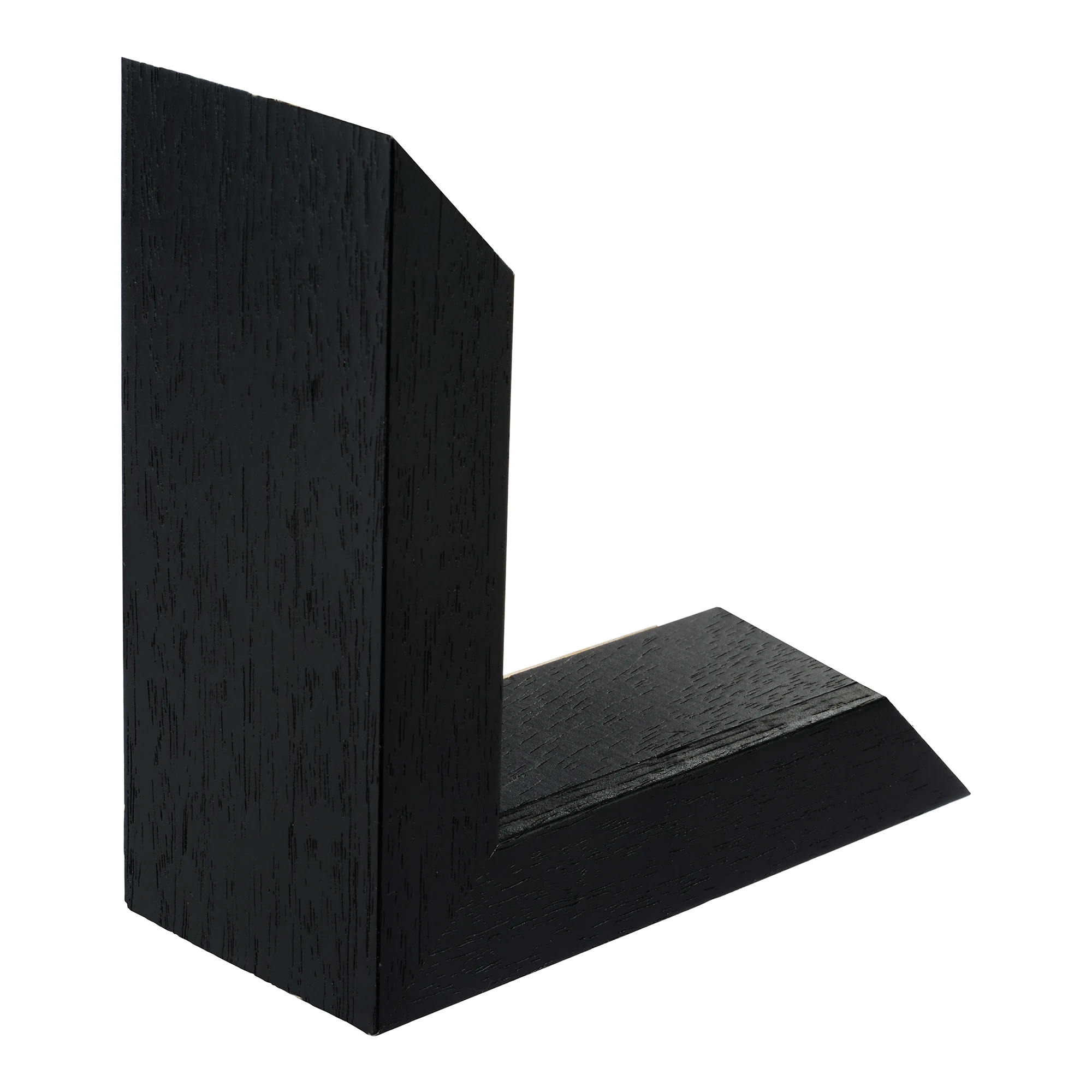 Spacer II in black grain & black picture frame