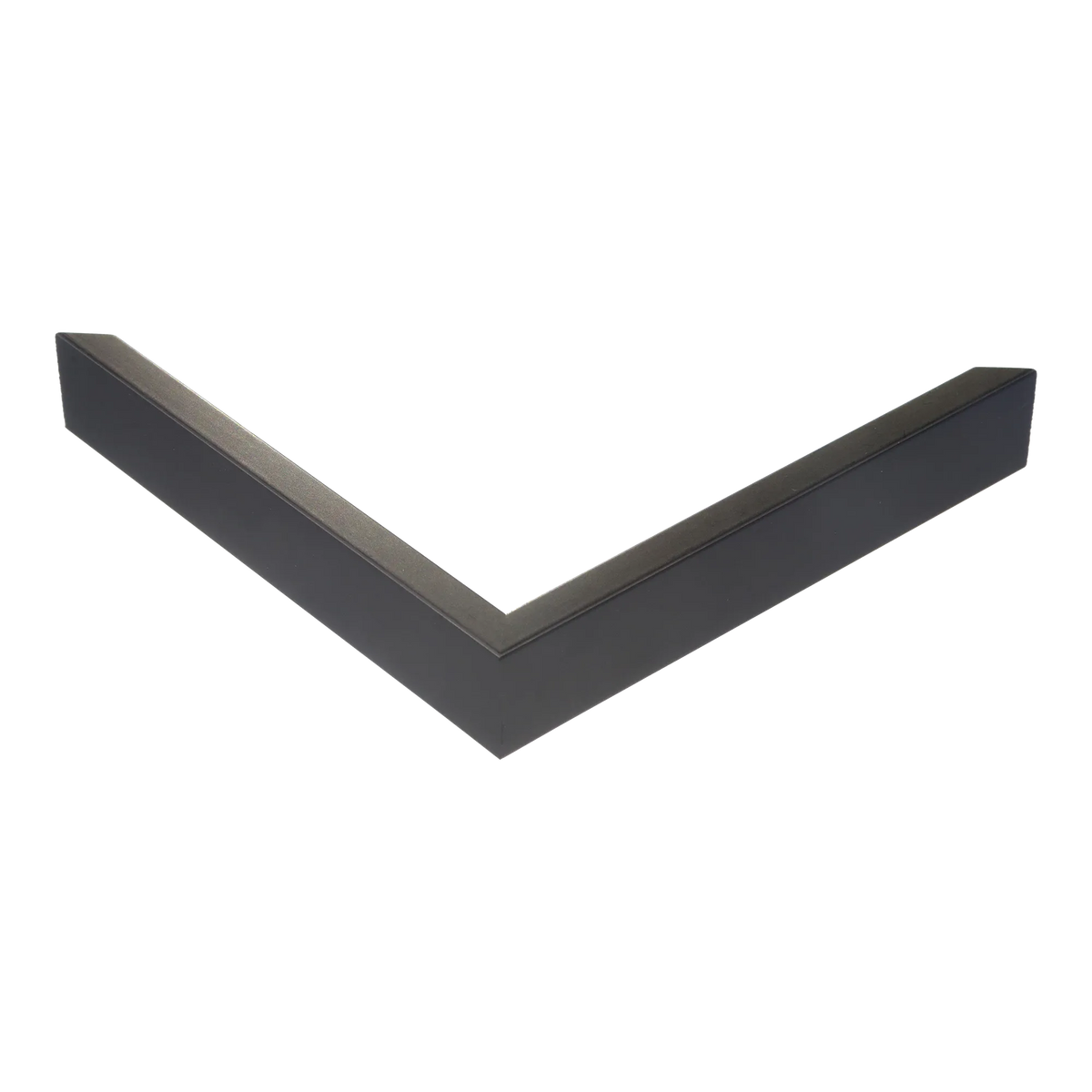 Corner view of Step in black & gold picture frame