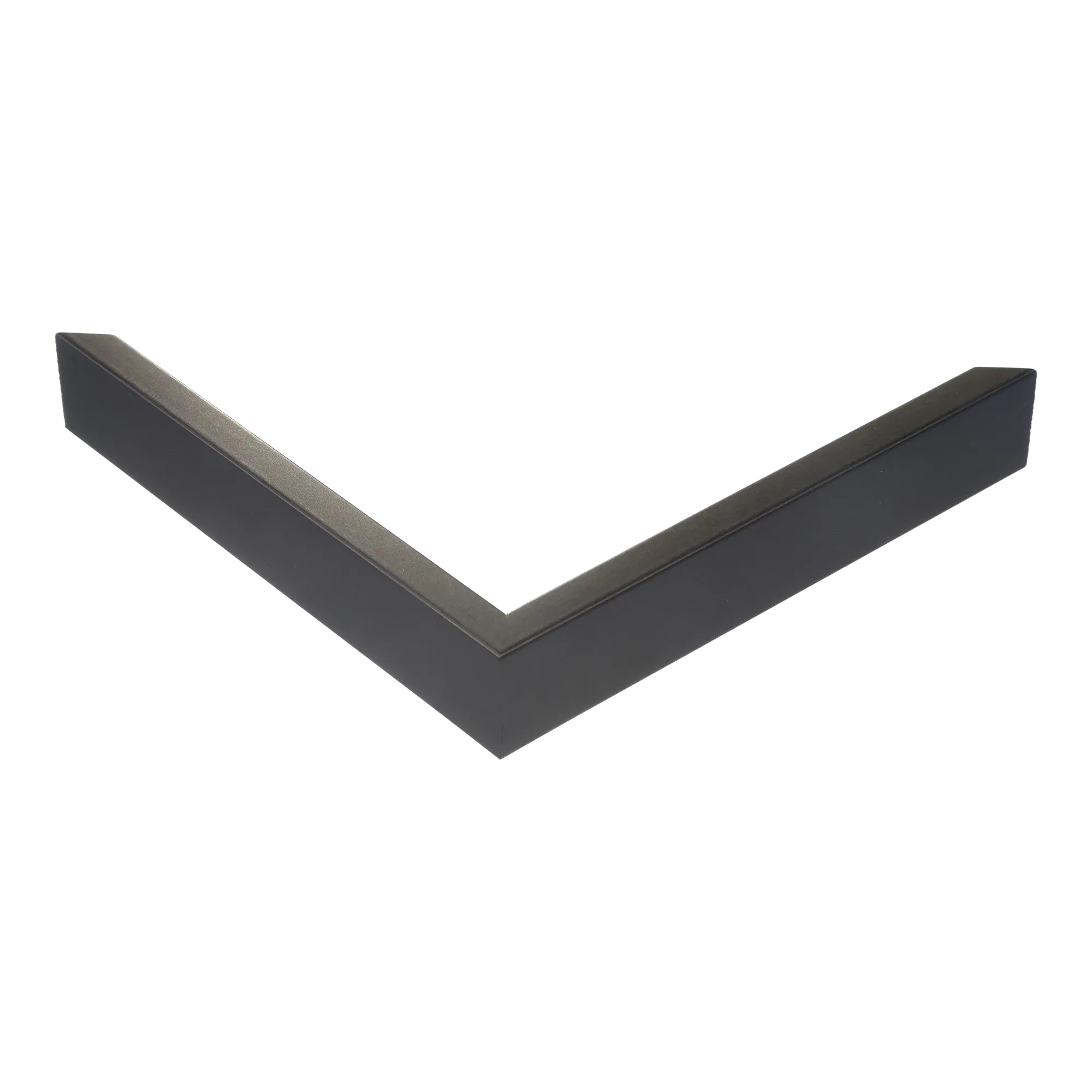 Corner view of Step in black & gold picture frame