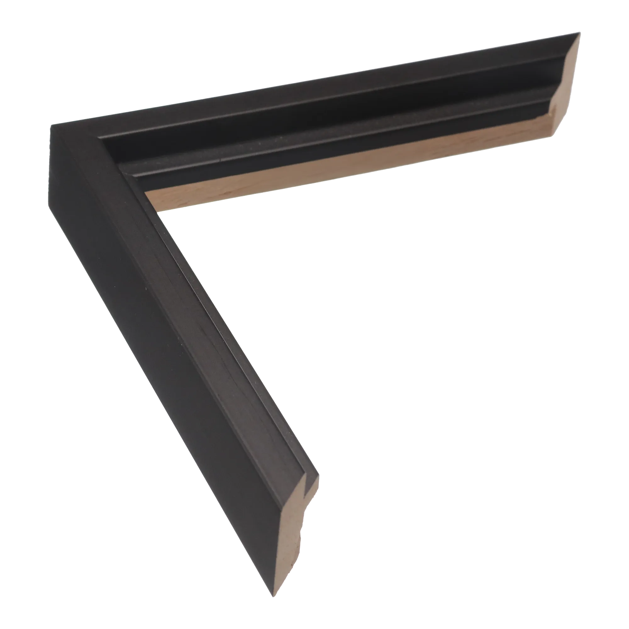 Step in black picture frame