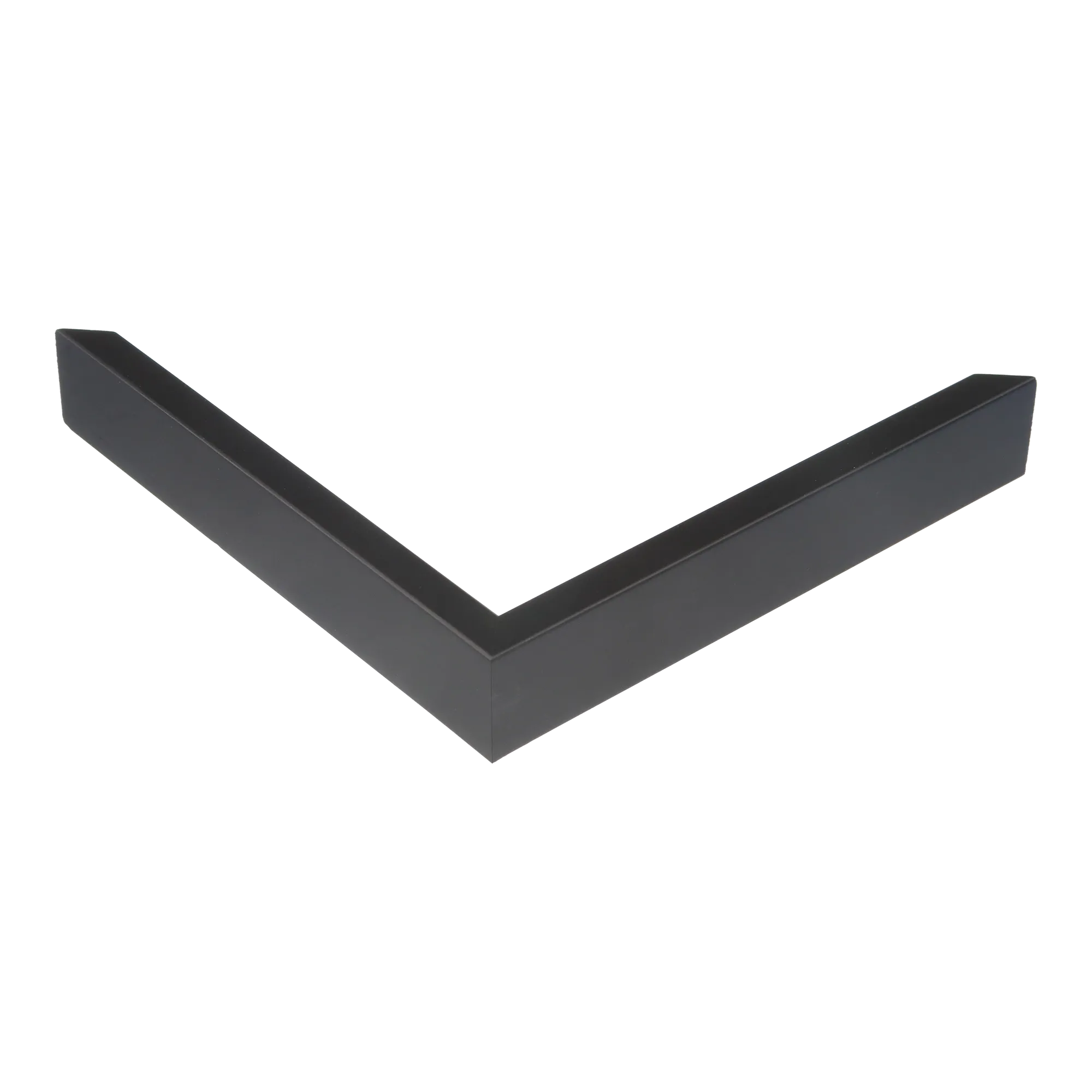 Corner view of Step in black picture frame