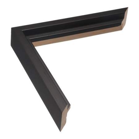 Step in black picture frame