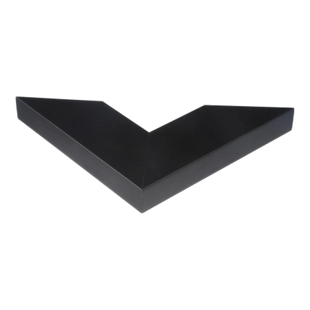 Corner view of Strata in black picture frame