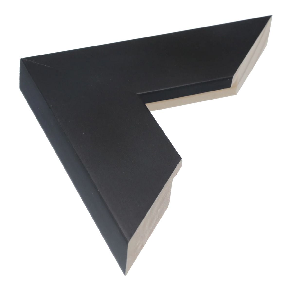 Strata in black picture frame