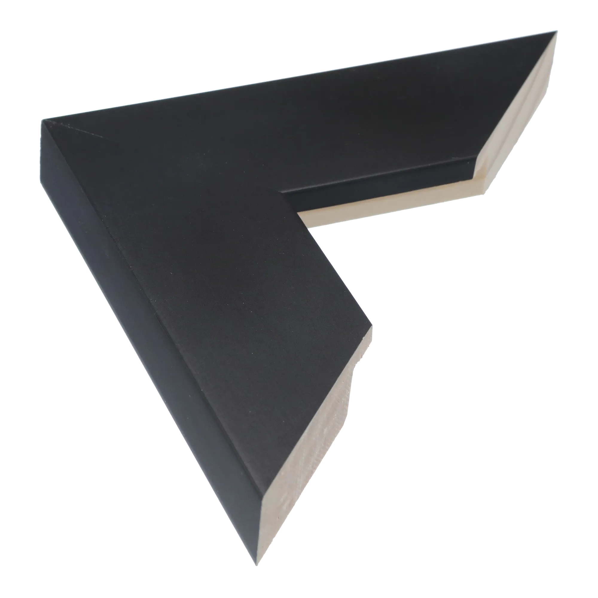 Strata in black picture frame