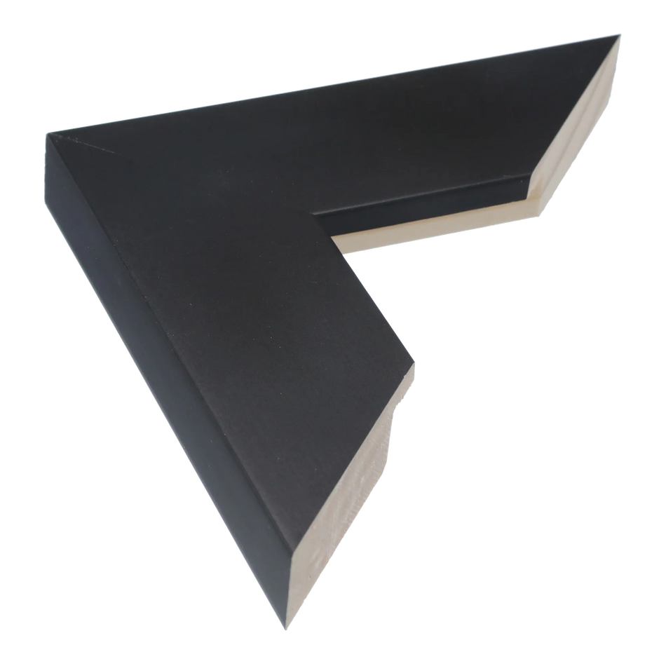 Strata in black picture frame