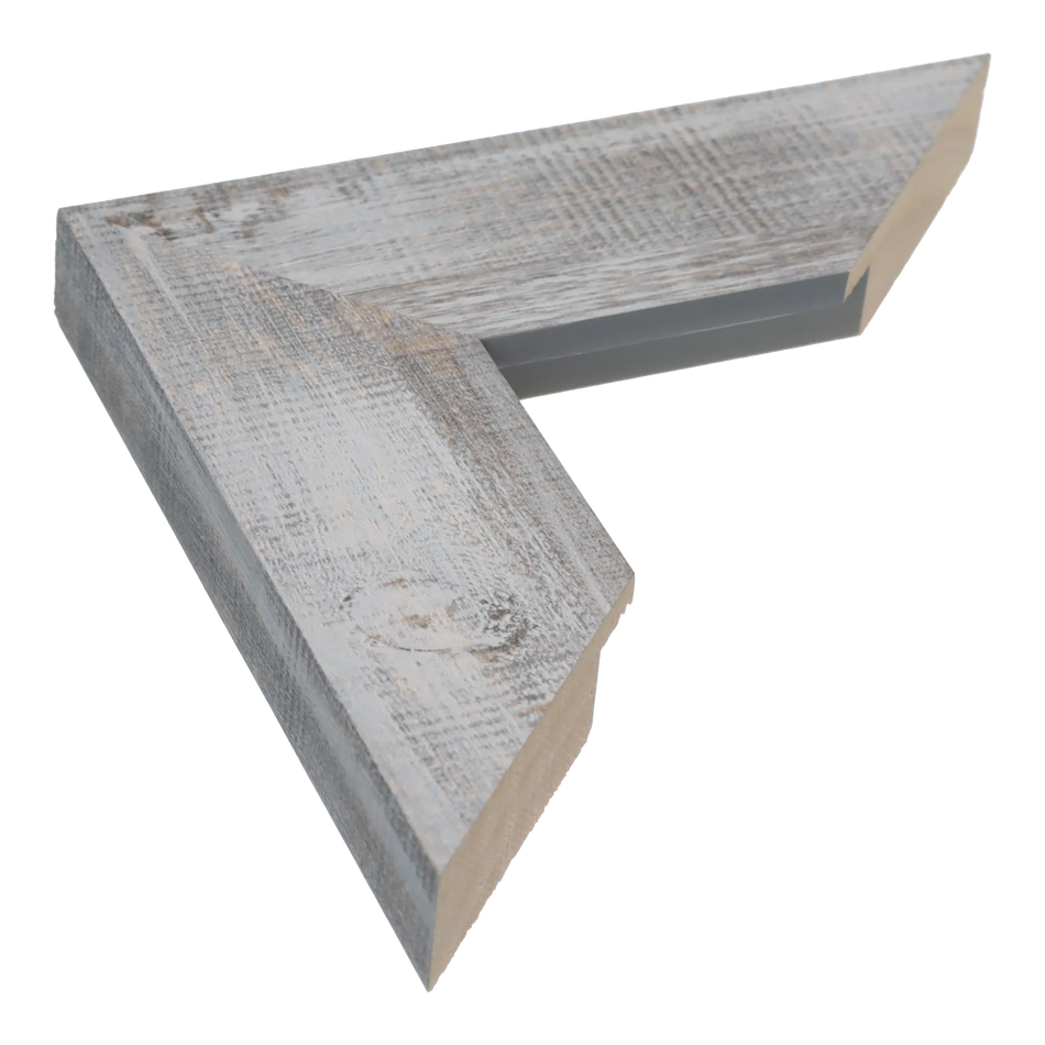 Strata in blue picture frame