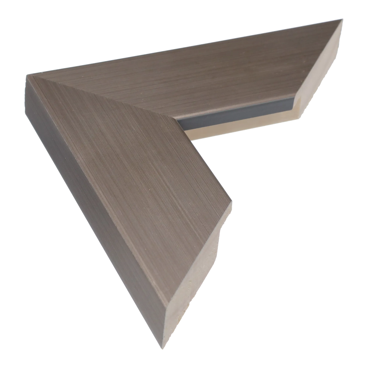 Strata in brushed pewter picture frame