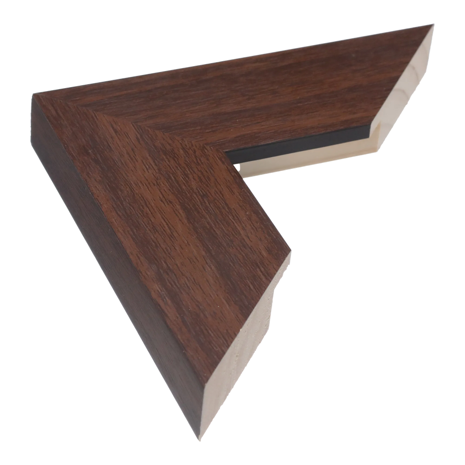 Strata in brown picture frame