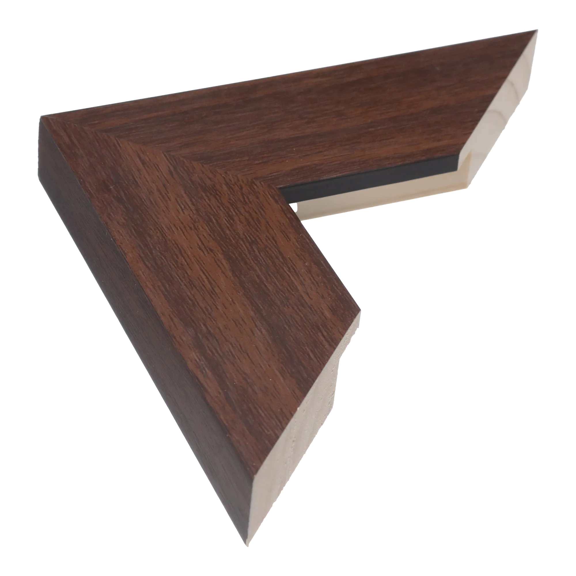 Strata in brown picture frame