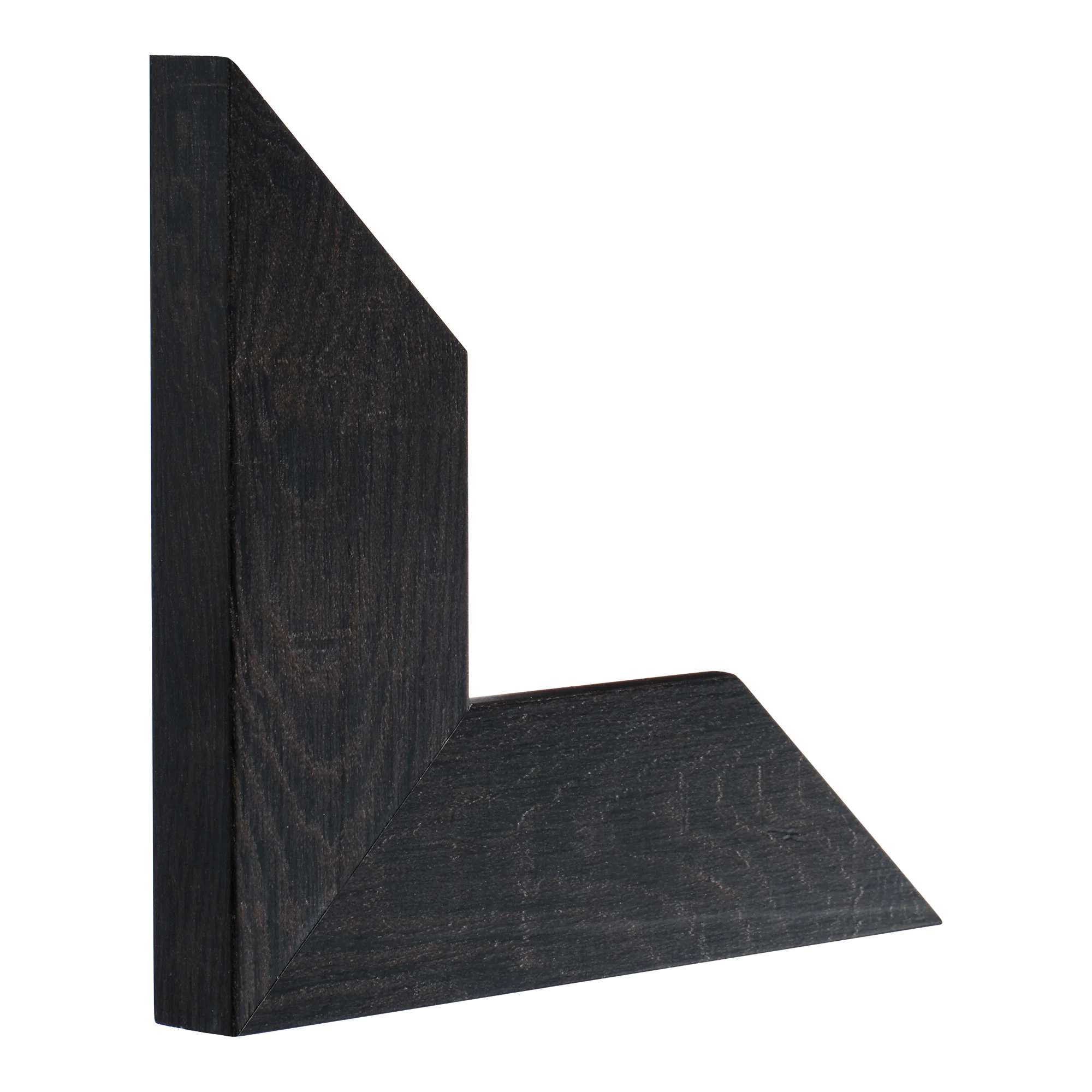 Vertical view of strata chocolate picture frame