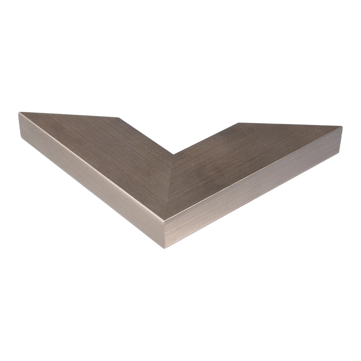 Corner view of Strata in champagne picture frame