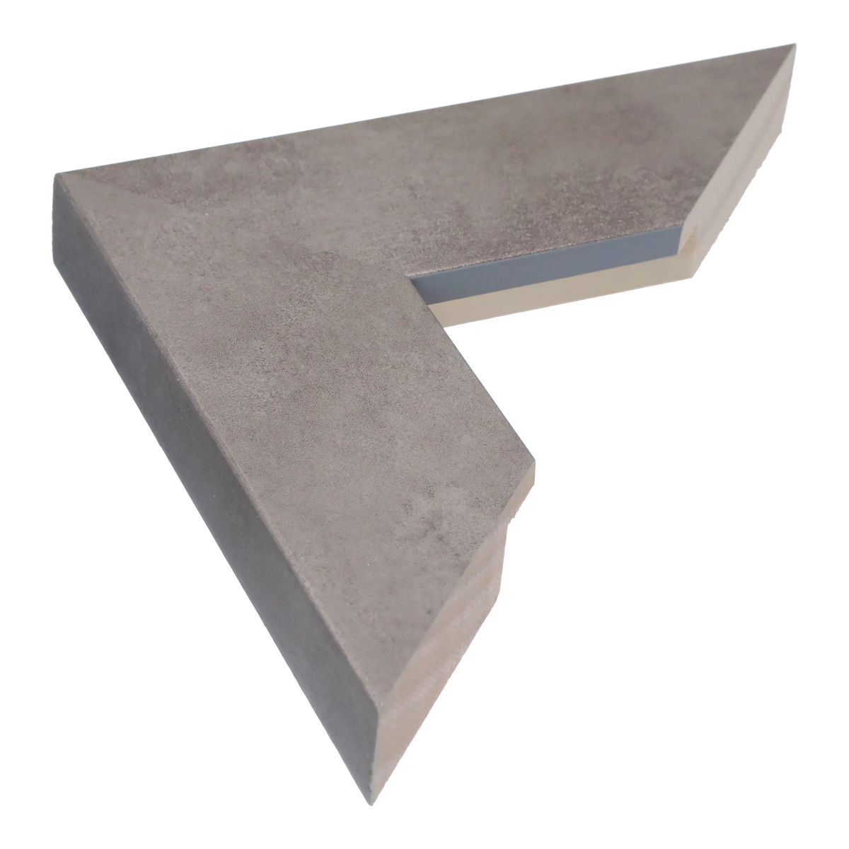 Strata in distressed silver picture frame