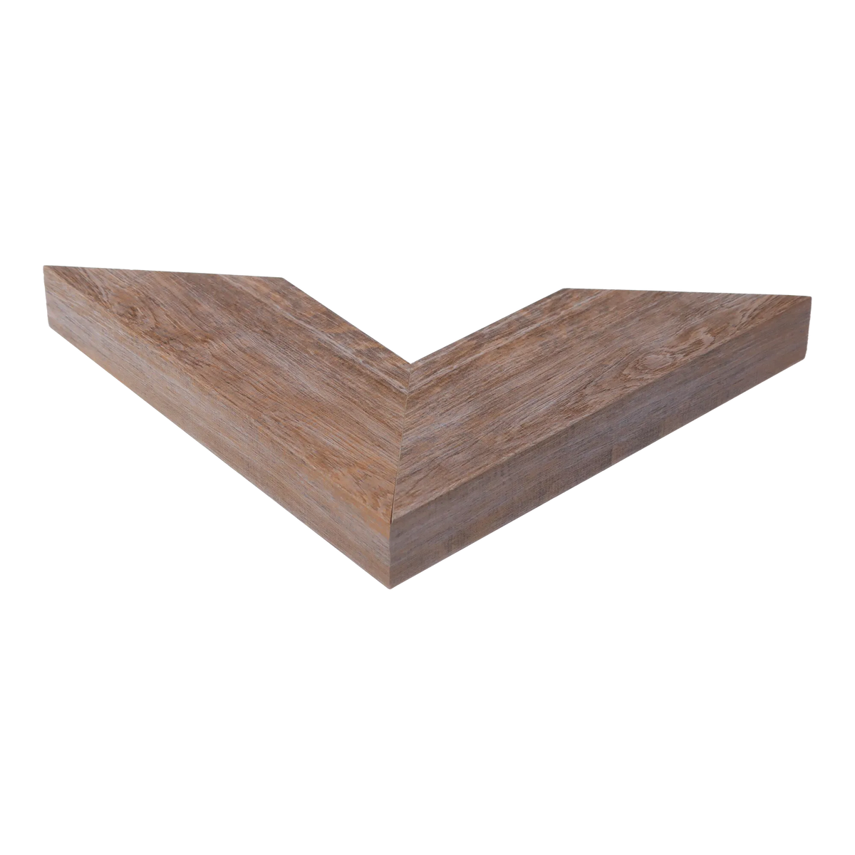 Corner view of Strata in honey picture frame